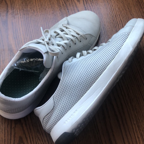 Cole Haan Men's Athletic Shoes 212850 Grey Lace Up Sneakers - Picture 7 of 11
